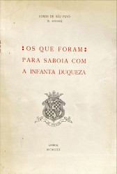 OS QUE FORAM PARA SABOIA COM A INFANTA DUQUEZA